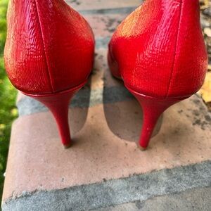 Kelly & Katie Red Stiletto Heels